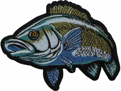 Sea Bass Fish Patch