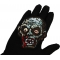 Zombie Head Patch shown on hand for size comparison