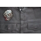 Zombie Head Patch shown on leather vest