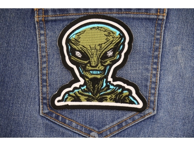 Green Alien Patch