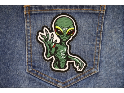 Hi Five Alien Patch