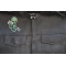 Hi Five Alien Patch shown on leather vest