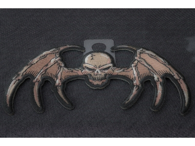 Bat Wings Skull Patch