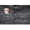 Yoo Shih Tzu Dog Patch shown on leather vest