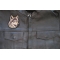 Wolf Patch shown on leather vest