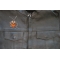 Cockroach Laugh Patch shown on leather vest