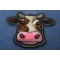 Cartoon Cow Patch diagonal view