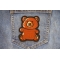 Teddy Bear Patch shown on jeans