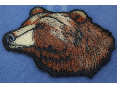 Grizzly Looking Bear Patch