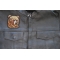 Bear Patch shown on leather vest
