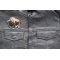 Buffalo Patch shown on leather vest