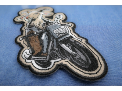 Goat on Bike Patch