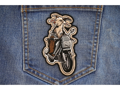 Goat on Bike Patch