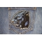 Jaguar Patch shown on jeans