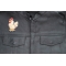 Chicken Patch shown on leather vest