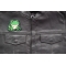 Green Frog Patch shown on leather vest