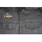 Fish Patch shown on leather vest