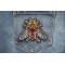 Fly Patch shown on jeans