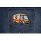 Ambulance Patch shown on jeans