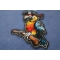 Pirate Parrot Patch diagonal view