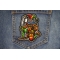 Jester Bending Knee Patch shown on jeans