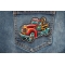 Tow Truck Patch shown on jeans