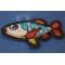 Cartoonish Fish Patch diagonal view