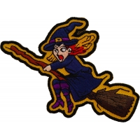 Witch on a Broom Patch
