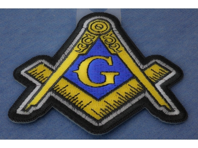 Free Mason Symbol Patch