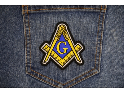 Free Mason Symbol Patch