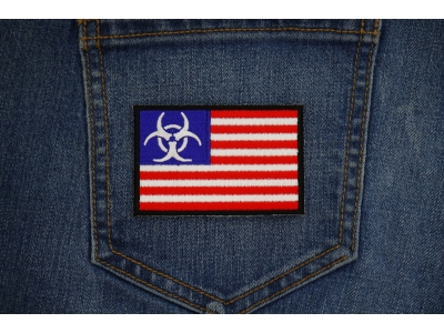 Biohazard US Flag Patch
