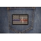 EMT American Flag Patch shown on jeans