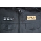 Hello My name is Mr. Fix it All Patch shown on leather vest