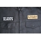 Me Weird Always Patch, Funny Saying Patches, Sew or Iron on Patch shown on leather vest