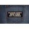 Please Don't New York my Florida Patch shown on jeans