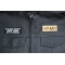 Please Don't New York my Florida Patch, Funny Saying Patches, Sew or Iron on Patch shown on leather vest