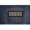 Hard Times Create Strong Men Patch Hard Times Create Strong Men Patch shown on jeans