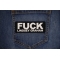 Fuck Lindsey Graham Patch shown on jeans