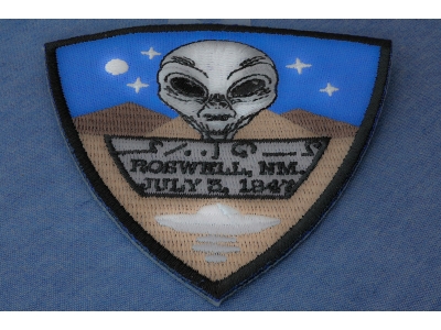 Roswell New Mexico Alien Patch