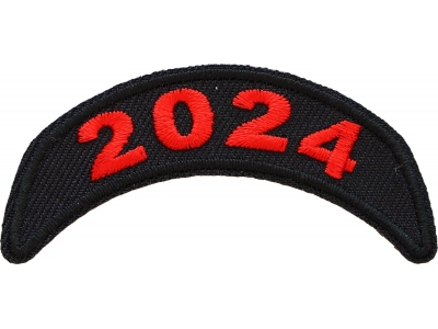 2024 Patch Upper Rocker Red