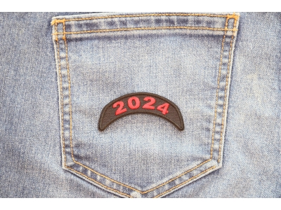 2024 Patch Upper Rocker Red
