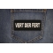 Vert Der Fert Patch shown on jeans