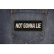 Not Gonna Lie Patch shown on jeans