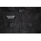 Don't Be Ashamed of Who You are That's Your Parents Job Patch shown on leather vest