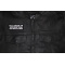 My Mind is Independently Owned and Operated Patch shown on leather vest
