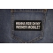 Wanna Ride on my Weiner Mobile Patch Wanna Ride on my Weiner Mobile Patch shown on jeans