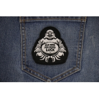 Rub Here for Luck Fat Budha Patch Rub Here for Luck Fat Budha Patch