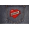 Love Grandpa Patch shown on jeans
