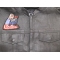 Fight Fight Fight Trump Patch shown on leather vest