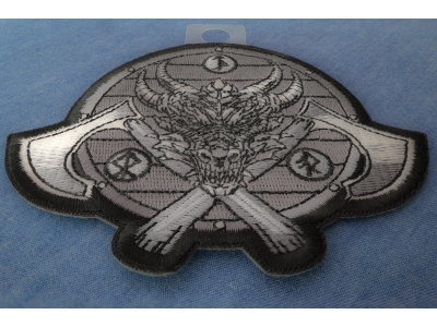 Viking Dragon and Axes Patch